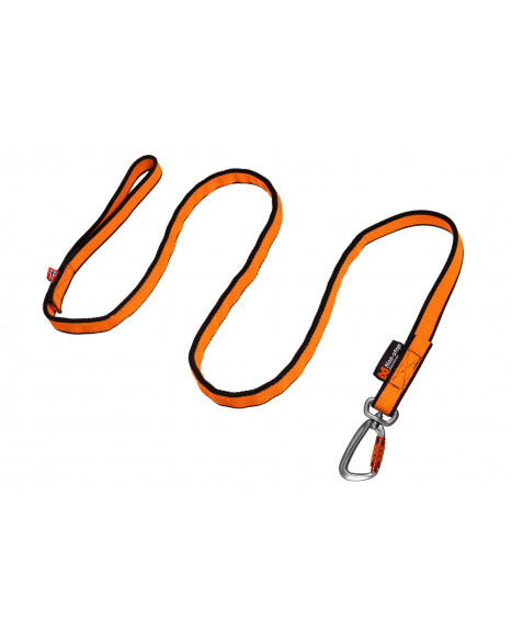 Non-stop Bungee Leash 2.0, black/orange